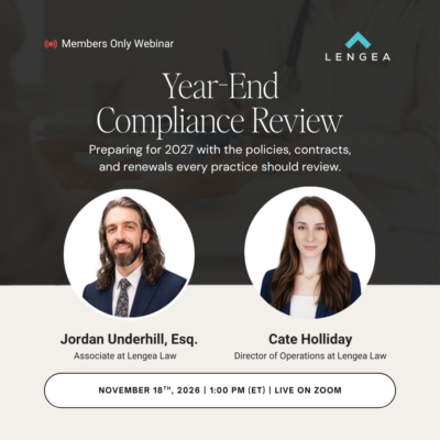 Year-End Compliance Review - Webinar